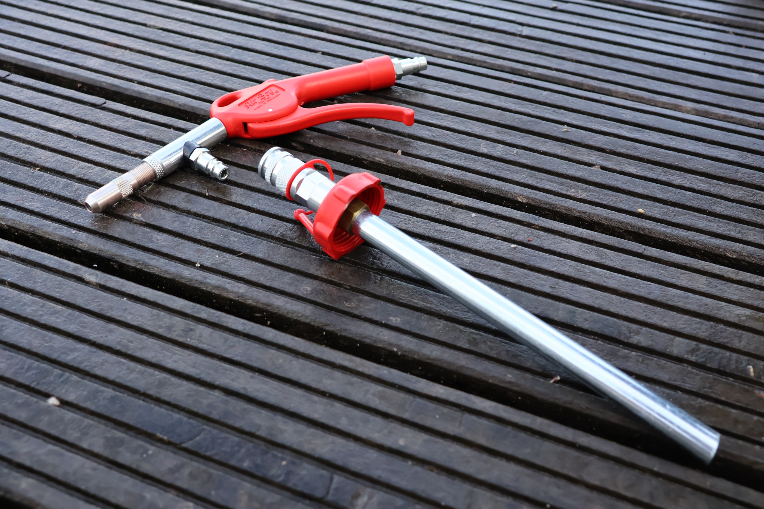 JWL - Spuitpistool met losse stampijp